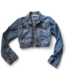 L.E.I. blue denim jacket Size M